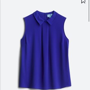 Norien Pleat Detail Textured Blouse